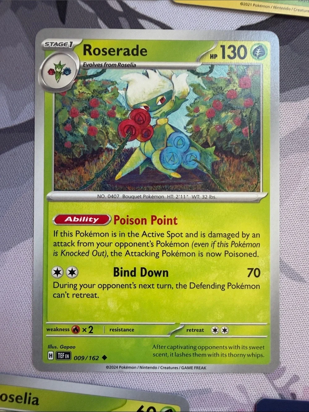 🌸 Flower Garden Pokémon Card Lot | Roserade Lilligant Gossifleur ✨5/$25✨